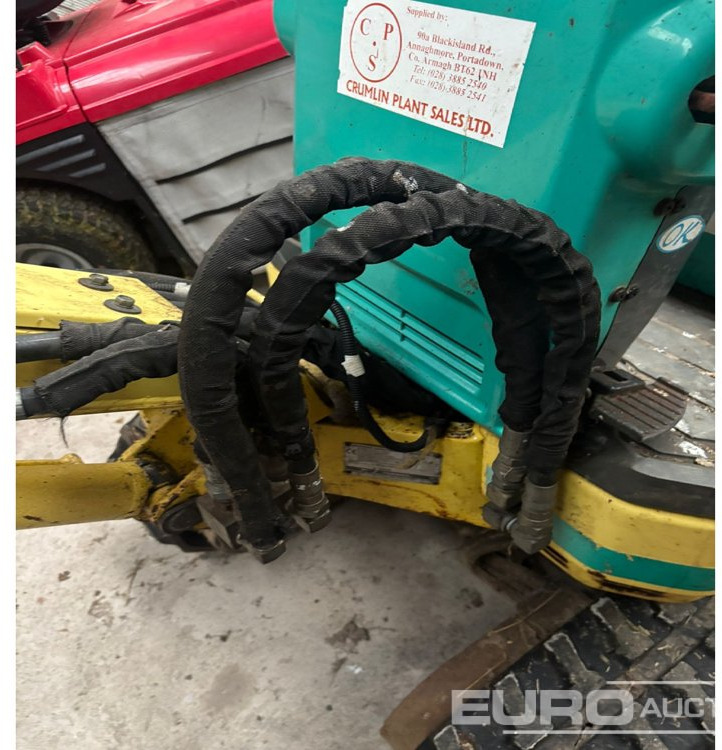 Mini rýpadlo Yanmar SV08-1: obrázok 9 Mini rýpadlo Yanmar SV08-1: obrázok 9