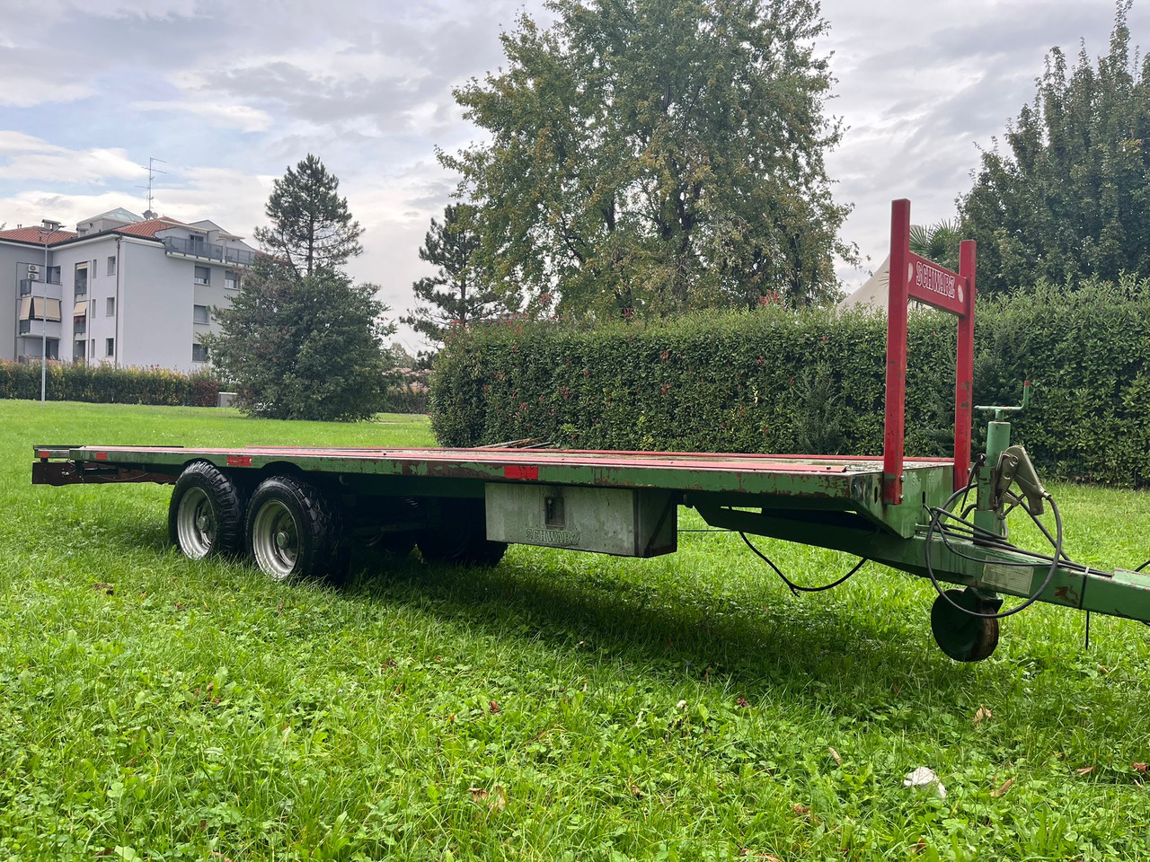 Rimorchio usato Schwarz t6057 - Poľnohospodársky príves plato: obrázok 2 Rimorchio usato Schwarz t6057 - Poľnohospodársky príves plato: obrázok 2