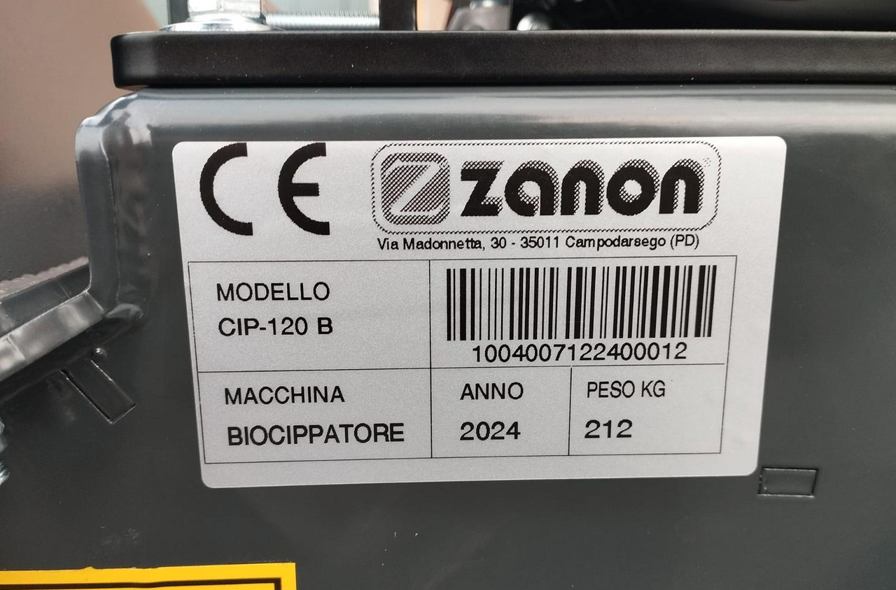 Zanon CIP 120-B biocippatore - Drtič konárov: obrázok 3 Zanon CIP 120-B biocippatore - Drtič konárov: obrázok 3