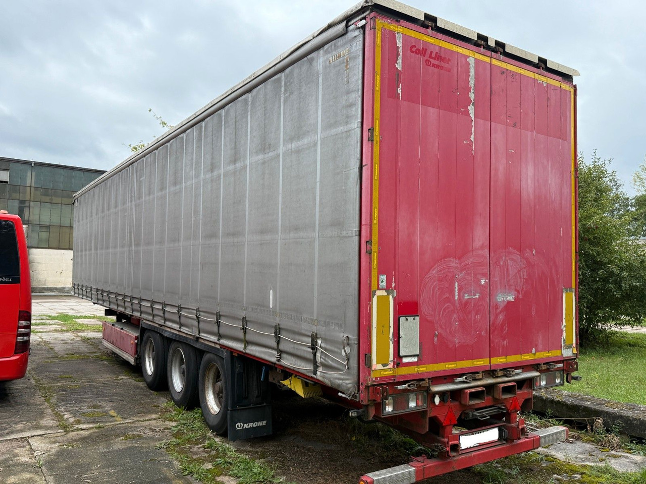 Krone Standard Seitenplane/BPW/Palettenkasten - Plachtový náves: obrázok 2 Krone Standard Seitenplane/BPW/Palettenkasten - Plachtový náves: obrázok 2