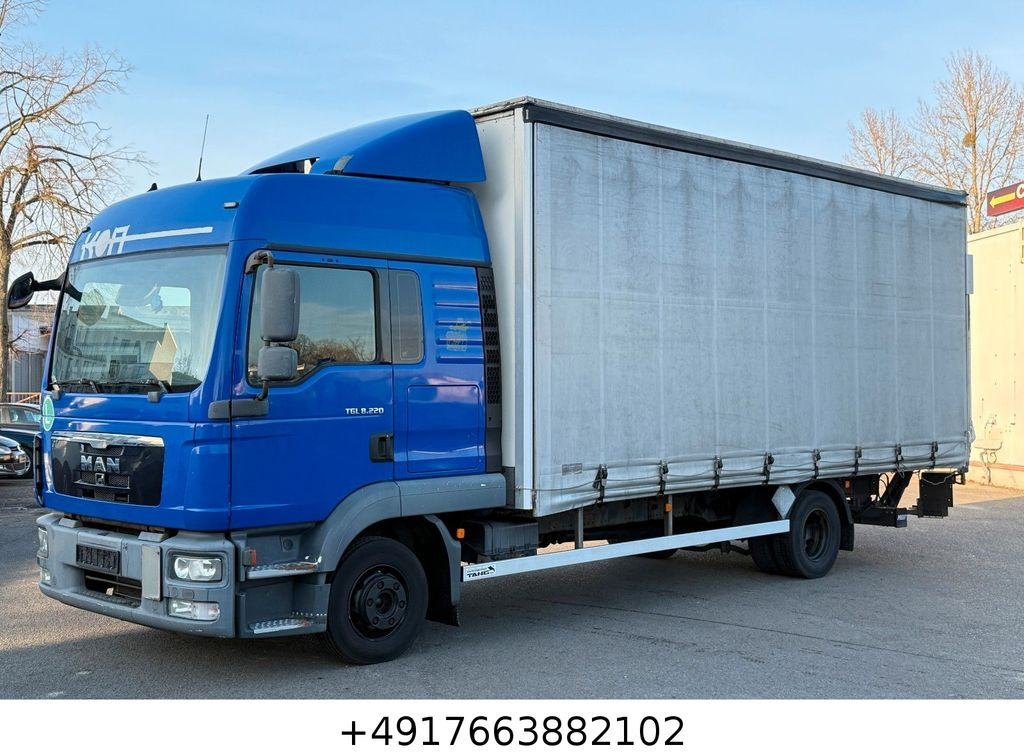 MAN TGL 8.220,NEU MOTOR/LBW/AHK/Schlafkab./6m - Plachtové nákladné vozidlo: obrázok 1 MAN TGL 8.220,NEU MOTOR/LBW/AHK/Schlafkab./6m - Plachtové nákladné vozidlo: obrázok 1