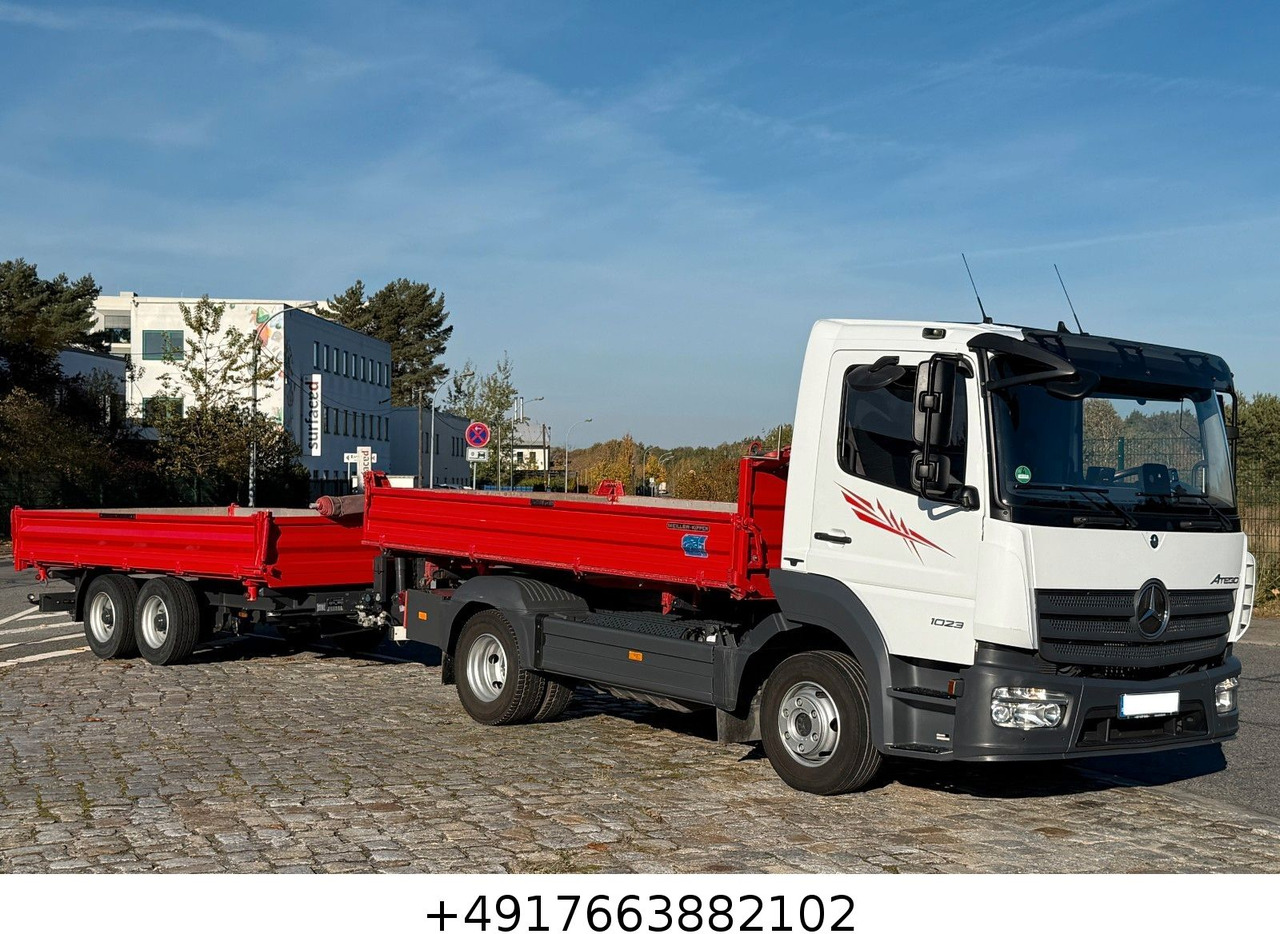 Mercedes-Benz Atego 1023 + Anhänger Dreiseitenkipper - Sklápač: obrázok 4 Mercedes-Benz Atego 1023 + Anhänger Dreiseitenkipper - Sklápač: obrázok 4