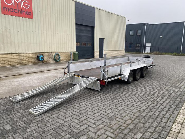 Weijer Aanhangwagen, 3500 kg. 5 meter, 3 Asser. - Plošinový/ Valníkový príves: obrázok 2 Weijer Aanhangwagen, 3500 kg. 5 meter, 3 Asser. - Plošinový/ Valníkový príves: obrázok 2