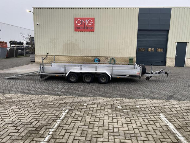 Weijer Aanhangwagen, 3500 kg. 5 meter, 3 Asser. - Plošinový/ Valníkový príves: obrázok 1 Weijer Aanhangwagen, 3500 kg. 5 meter, 3 Asser. - Plošinový/ Valníkový príves: obrázok 1