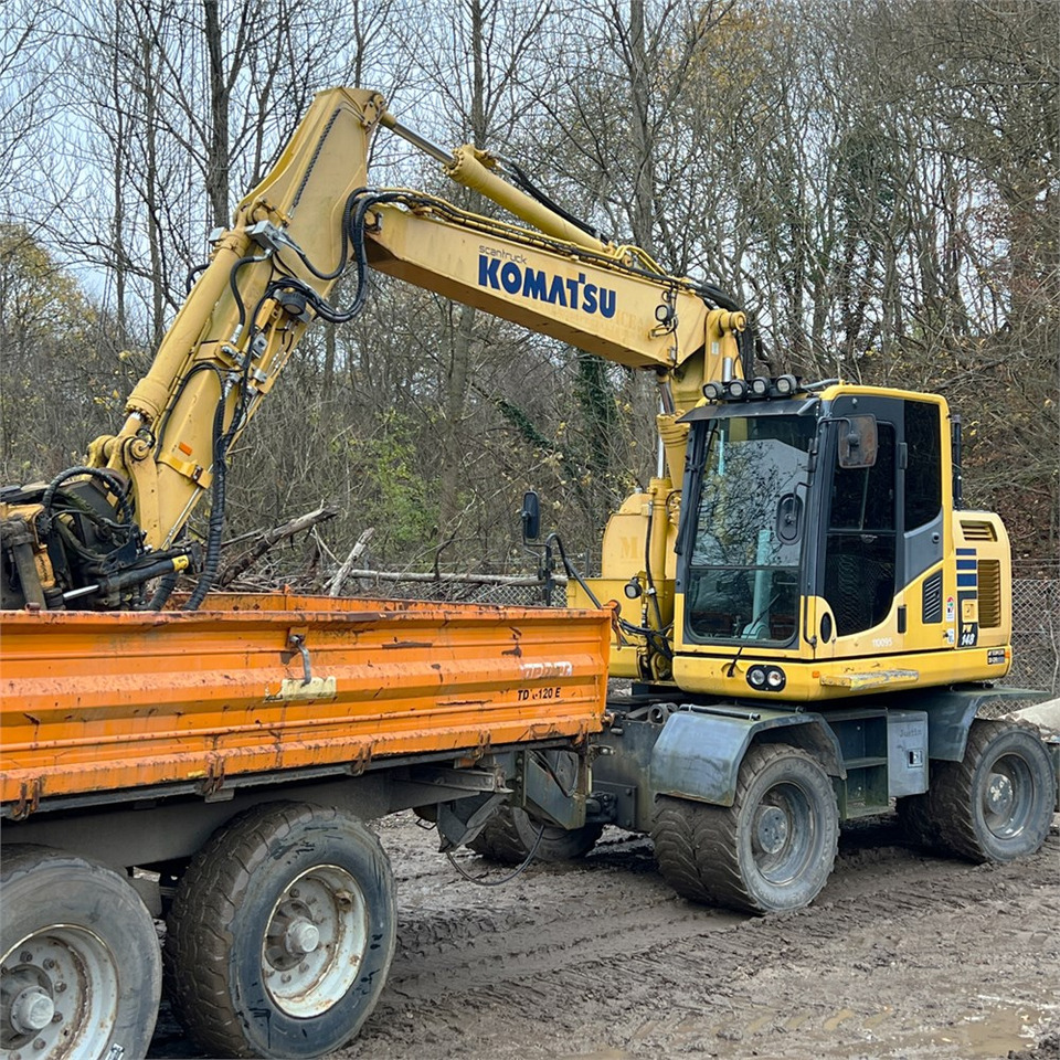 Komatsu PW148-10 - Kolesové rýpadlo: obrázok 3 Komatsu PW148-10 - Kolesové rýpadlo: obrázok 3