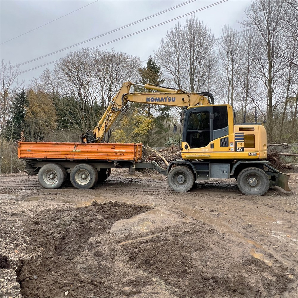 Komatsu PW148-10 - Kolesové rýpadlo: obrázok 5 Komatsu PW148-10 - Kolesové rýpadlo: obrázok 5