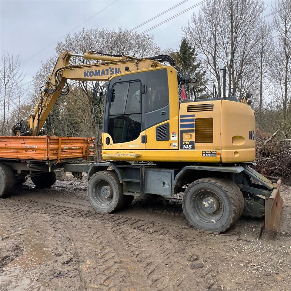 Komatsu PW148-10 - Kolesové rýpadlo: obrázok 2 Komatsu PW148-10 - Kolesové rýpadlo: obrázok 2