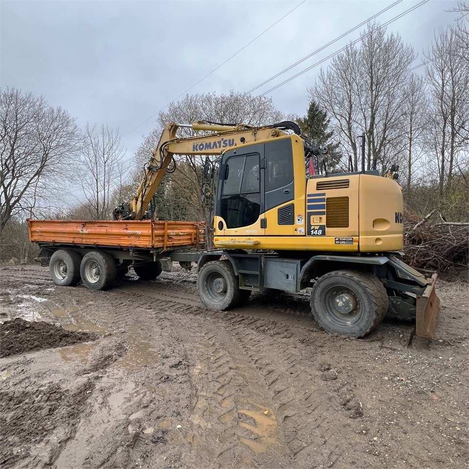 Komatsu PW148-10 - Kolesové rýpadlo: obrázok 4 Komatsu PW148-10 - Kolesové rýpadlo: obrázok 4