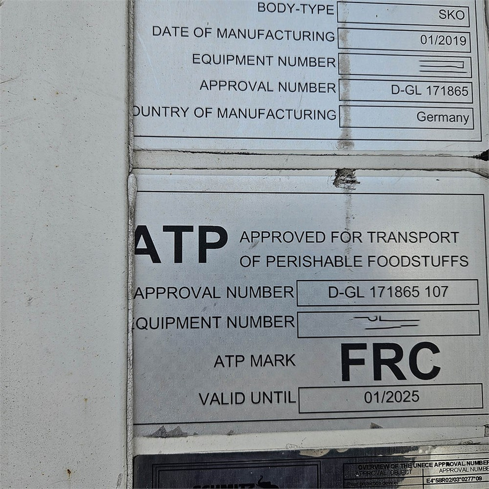 Náves chladírenské Schmitz Køle Trailer: obrázok 14 Náves chladírenské Schmitz Køle Trailer: obrázok 14