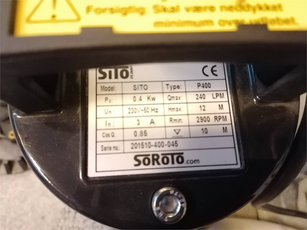 Soroto SITO-P400 Combi - Čerpadlo na vodu: obrázok 2 Soroto SITO-P400 Combi - Čerpadlo na vodu: obrázok 2