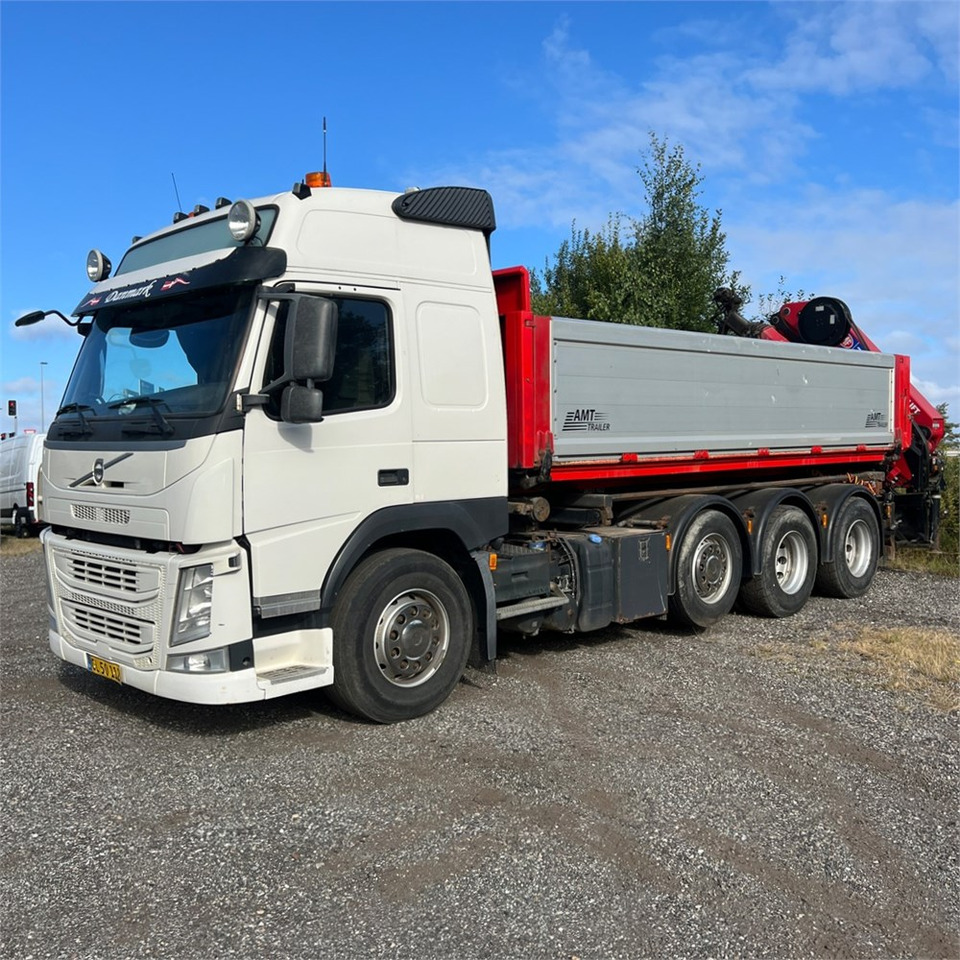 Volvo FM 8x4 500 - Valníkový/ Plošinový nákladný automobil, Auto s hydraulickou rukou: obrázok 1 Volvo FM 8x4 500 - Valníkový/ Plošinový nákladný automobil, Auto s hydraulickou rukou: obrázok 1
