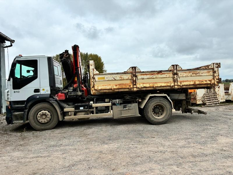 Iveco STRALIS 310 - Hákový nosič kontajnerov, Auto s hydraulickou rukou: obrázok 1 Iveco STRALIS 310 - Hákový nosič kontajnerov, Auto s hydraulickou rukou: obrázok 1