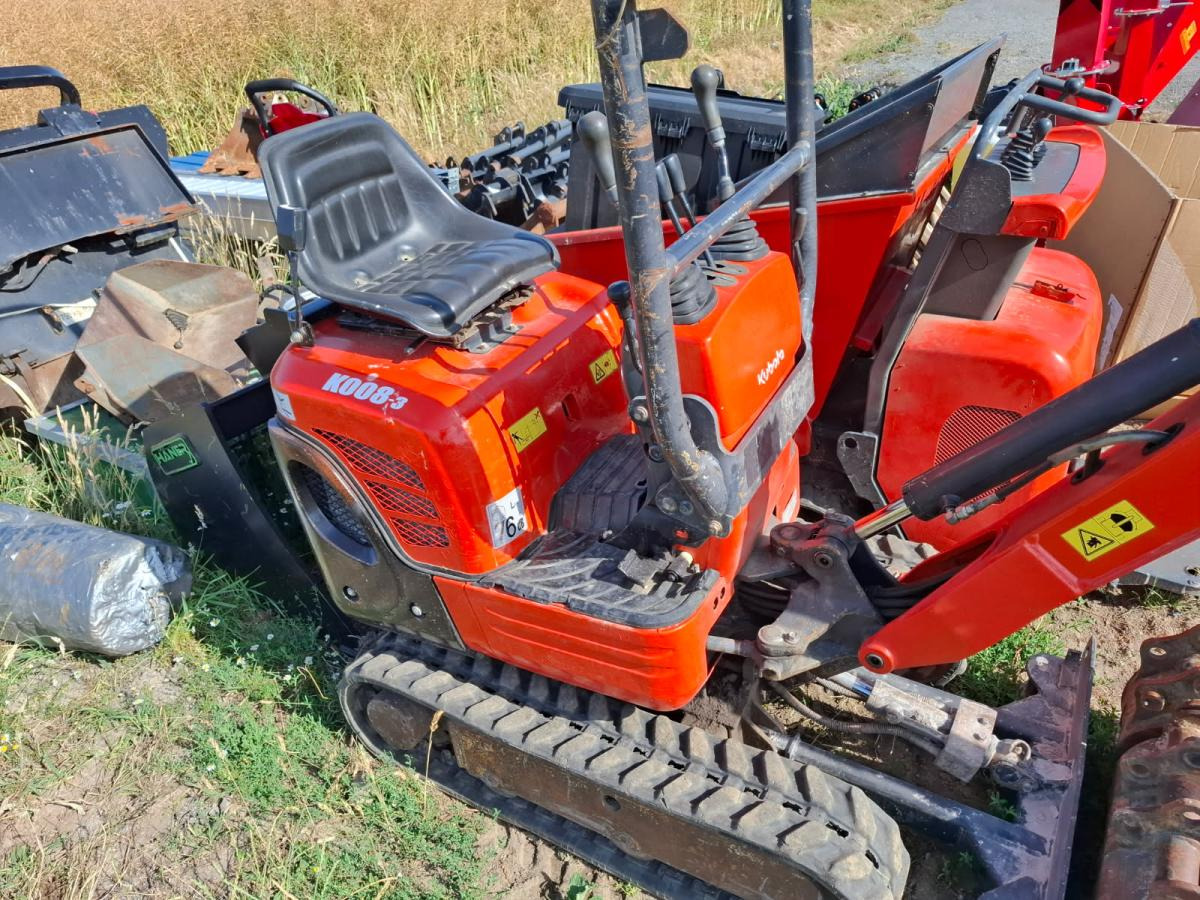Kubota K 008-3 - Mini rýpadlo: obrázok 2 Kubota K 008-3 - Mini rýpadlo: obrázok 2