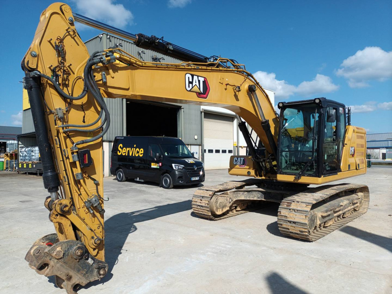 CAT 323 - Pásové rýpadlo: obrázok 1 CAT 323 - Pásové rýpadlo: obrázok 1