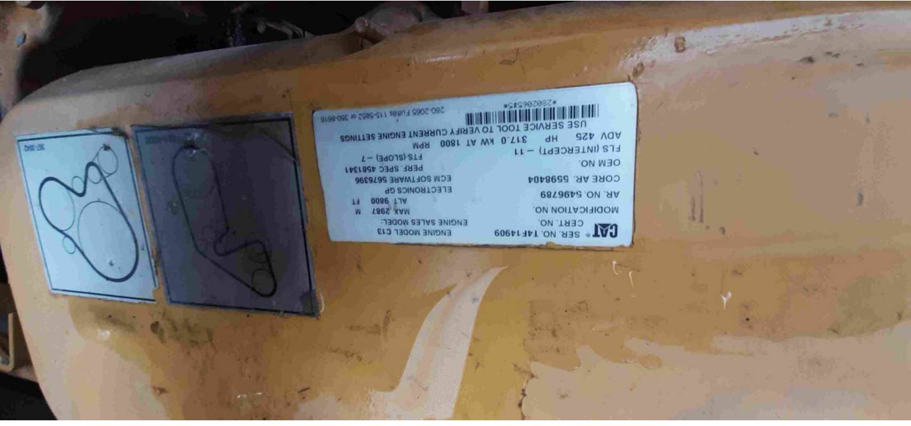 CAT 352F - Pásové rýpadlo: obrázok 5 CAT 352F - Pásové rýpadlo: obrázok 5