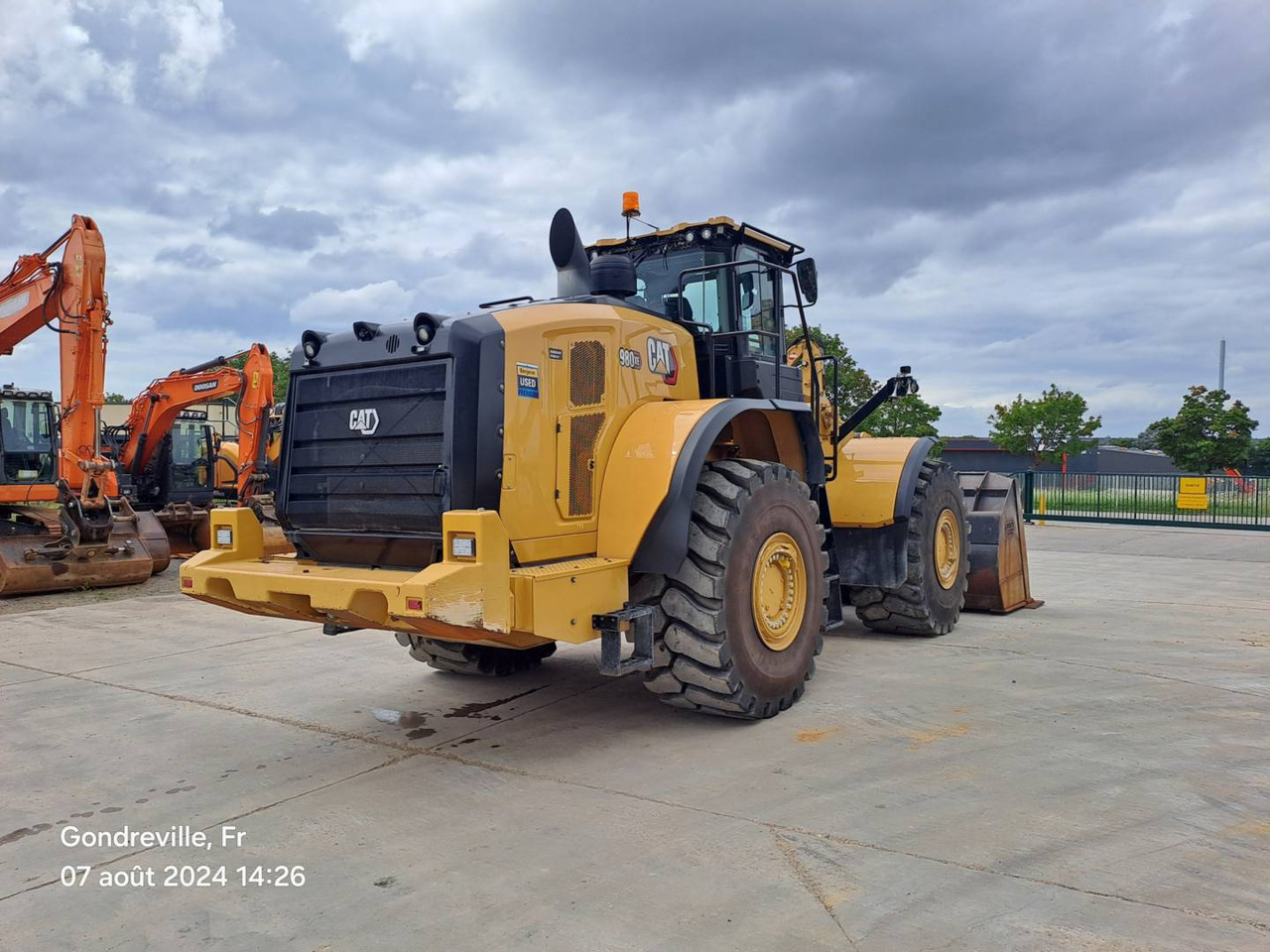 CAT 980XE - Kolesový nakladač: obrázok 3 CAT 980XE - Kolesový nakladač: obrázok 3