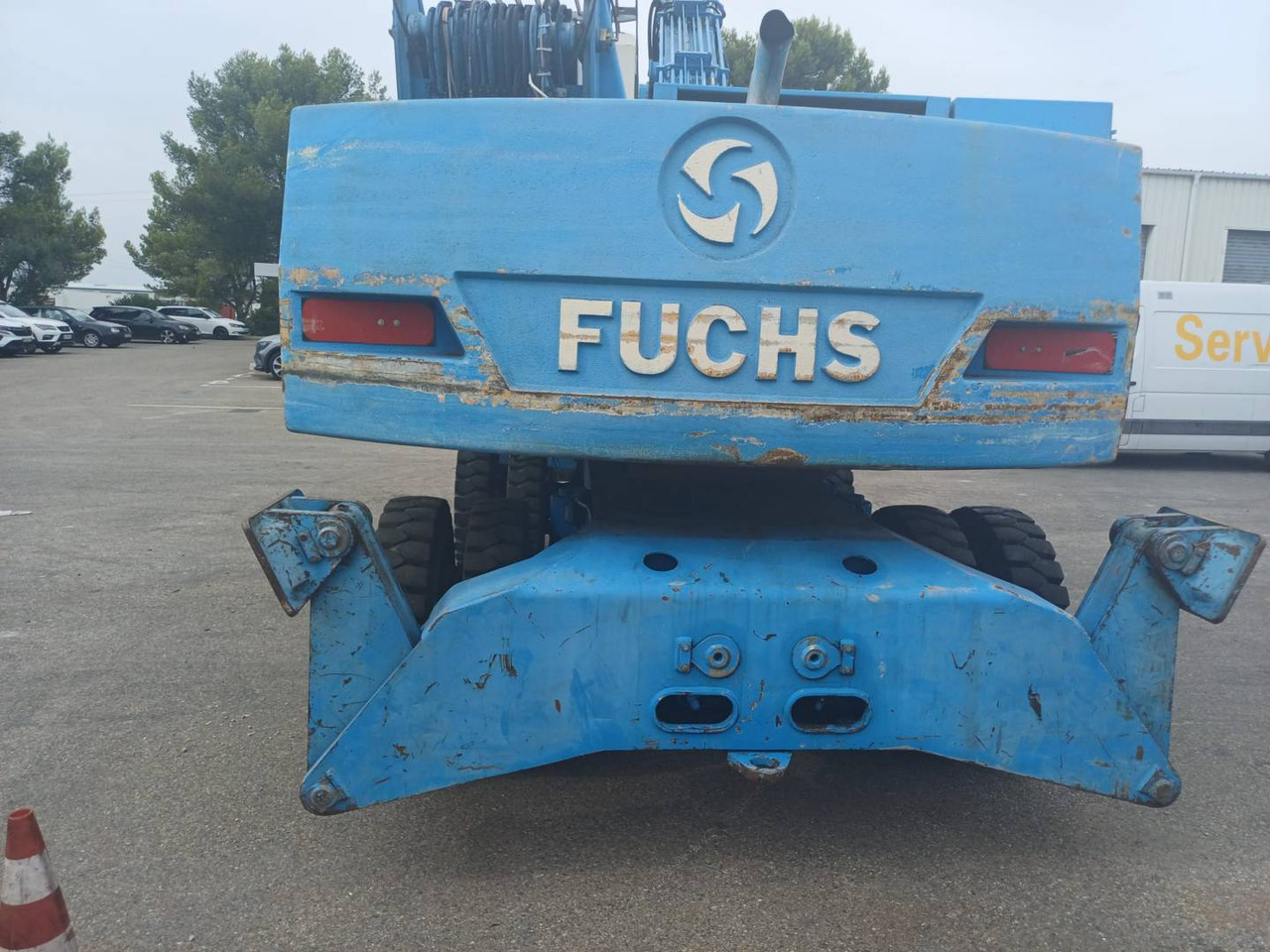 FUCHS MHL320 - Kolesové rýpadlo: obrázok 2 FUCHS MHL320 - Kolesové rýpadlo: obrázok 2