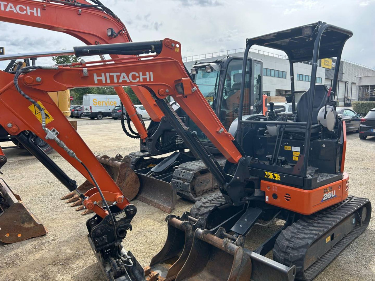 HITACHI ZX26U-6 - Pásové rýpadlo: obrázok 1 HITACHI ZX26U-6 - Pásové rýpadlo: obrázok 1