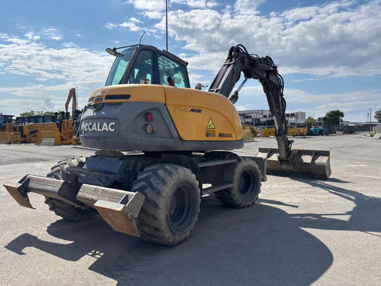 MECALAC 714MW - Kolesové rýpadlo: obrázok 3 MECALAC 714MW - Kolesové rýpadlo: obrázok 3