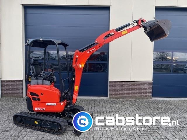 Kubota u17-3 Midi graafmachine - Bouwjaar 2019 - Urenstand 745 !! - Very good condition - Mini rýpadlo: obrázok 3 Kubota u17-3 Midi graafmachine - Bouwjaar 2019 - Urenstand 745 !! - Very good condition - Mini rýpadlo: obrázok 3