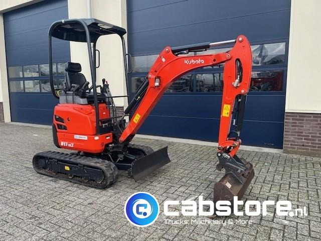 Kubota u17-3 Midi graafmachine - Bouwjaar 2019 - Urenstand 745 !! - Very good condition - Mini rýpadlo: obrázok 1 Kubota u17-3 Midi graafmachine - Bouwjaar 2019 - Urenstand 745 !! - Very good condition - Mini rýpadlo: obrázok 1