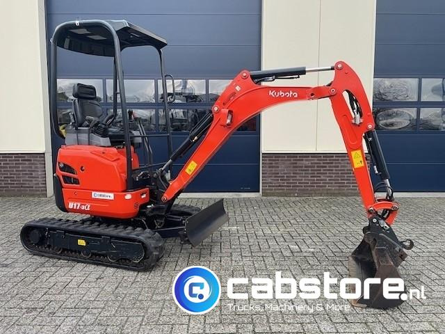 Kubota u17-3 Midi graafmachine - Bouwjaar 2019 - Urenstand 745 !! - Very good condition - Mini rýpadlo: obrázok 4 Kubota u17-3 Midi graafmachine - Bouwjaar 2019 - Urenstand 745 !! - Very good condition - Mini rýpadlo: obrázok 4