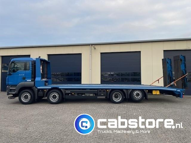 Nákladné vozidlo na prepravu automobilov MAN TGS 35.360 8x2 Machinetransporter - Oprijwagen - Bouwjaar 2014 - Hydraulische rampen - 8x2-4 - Bickel-Tec - Good condition: obrázok 6