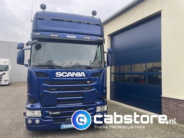 Scania R450 LB6X2MLB Euro 6 - Bouwjaar 2016 - Topline - Doorlaad-volume combi+ Wecon Middenas aanhangwagen - Good condition - Plachtové nákladné vozidlo: obrázok 5 Scania R450 LB6X2MLB Euro 6 - Bouwjaar 2016 - Topline - Doorlaad-volume combi+ Wecon Middenas aanhangwagen - Good condition - Plachtové nákladné vozidlo: obrázok 5