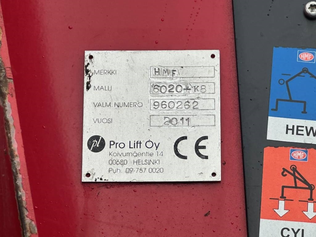 Volvo FM13. HMF 6020-K8 - Auto s hydraulickou rukou: obrázok 3 Volvo FM13. HMF 6020-K8 - Auto s hydraulickou rukou: obrázok 3