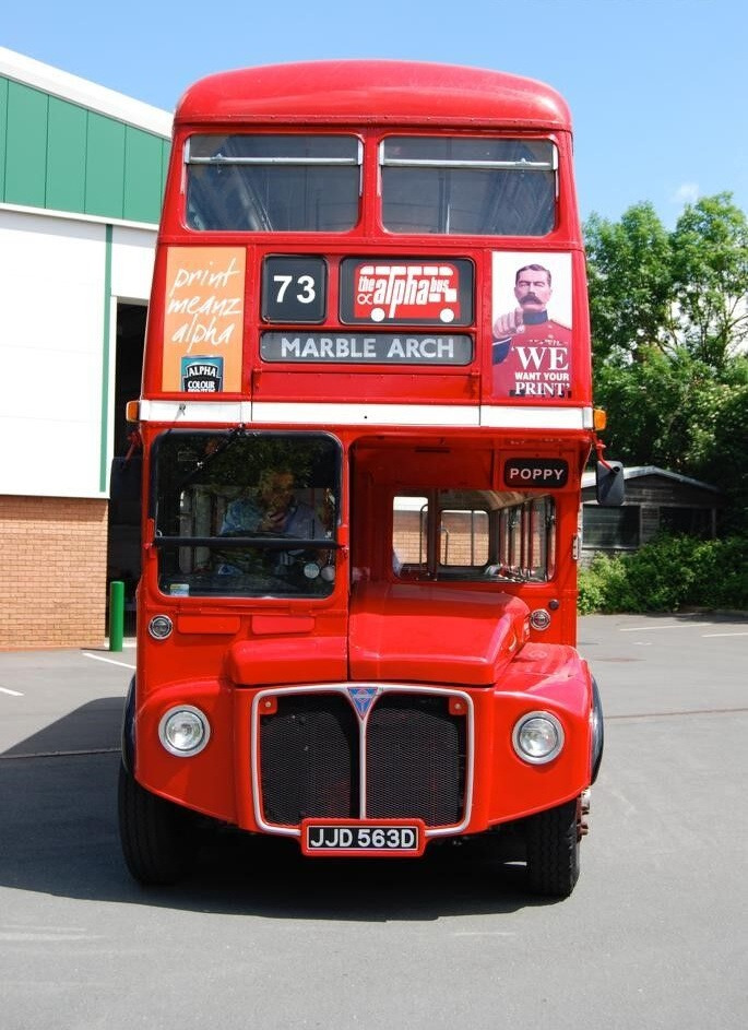 British Bus Sightseeing Routemaster Nostalgic Heritage Classic Vintage - Dvojposchodový autobus: obrázok 1 British Bus Sightseeing Routemaster Nostalgic Heritage Classic Vintage - Dvojposchodový autobus: obrázok 1