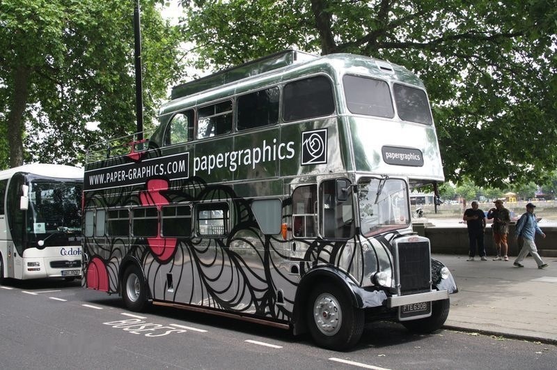 Leyland PD3 British Triple-Decker Bus Promotional Exhibition - Dvojposchodový autobus: obrázok 3 Leyland PD3 British Triple-Decker Bus Promotional Exhibition - Dvojposchodový autobus: obrázok 3