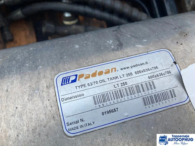 MAN hydraulikanlæg 250 liter - Hydraulická nádrž pre Nákladné auto: obrázok 5 MAN hydraulikanlæg 250 liter - Hydraulická nádrž pre Nákladné auto: obrázok 5