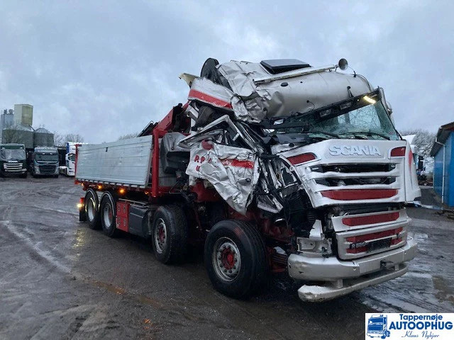 Scania R580 8X4 HIAB 244 EP-5 HIPRO ONLY PARTS - Valníkový/ Plošinový nákladný automobil, Auto s hydraulickou rukou: obrázok 1 Scania R580 8X4 HIAB 244 EP-5 HIPRO ONLY PARTS - Valníkový/ Plošinový nákladný automobil, Auto s hydraulickou rukou: obrázok 1