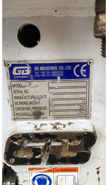 GB 60 - Hydraulické kladivo pre Stavebné stroje: obrázok 5 GB 60 - Hydraulické kladivo pre Stavebné stroje: obrázok 5
