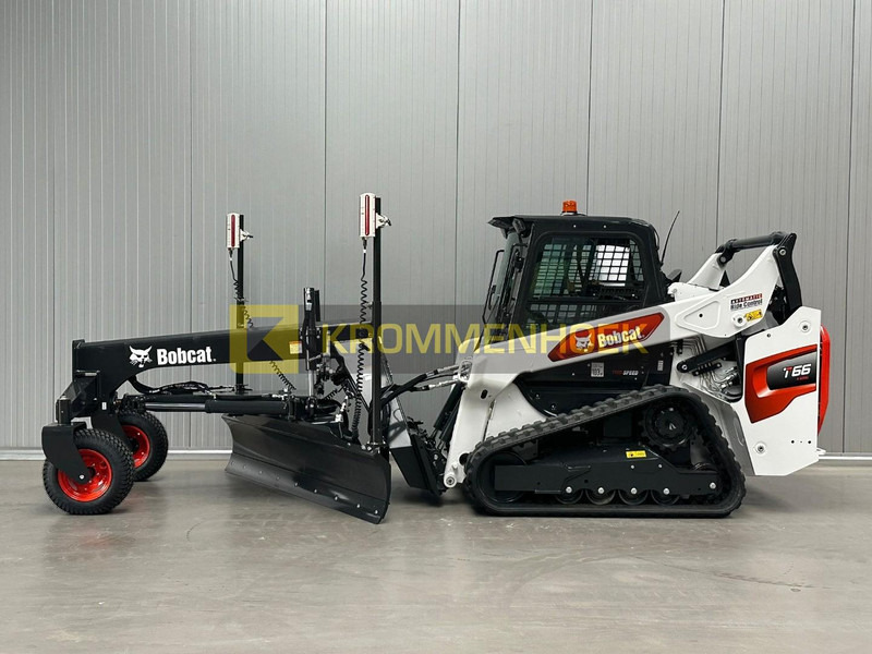 Bobcat T 66 Laser Grader 244 cm - Šmykom riadený nakladač: obrázok 1 Bobcat T 66 Laser Grader 244 cm - Šmykom riadený nakladač: obrázok 1