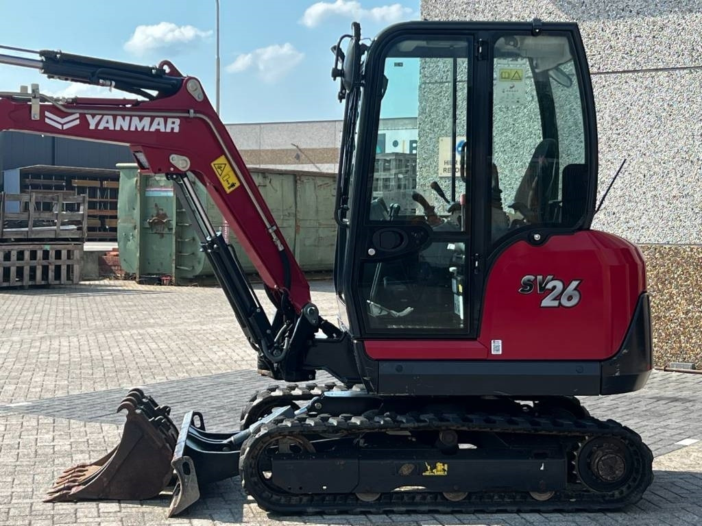 Yanmar SV26, quick bucket release, 294 hours, 2022! - Mini rýpadlo: obrázok 3 Yanmar SV26, quick bucket release, 294 hours, 2022! - Mini rýpadlo: obrázok 3