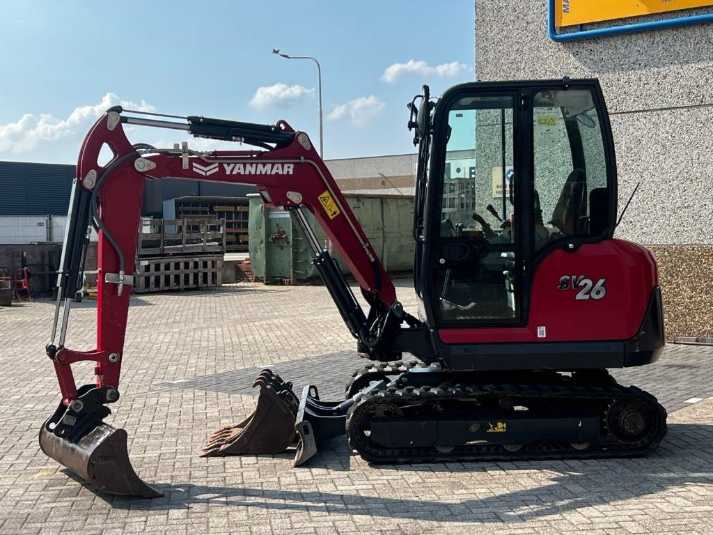 Yanmar SV26, quick bucket release, 294 hours, 2022! - Mini rýpadlo: obrázok 2 Yanmar SV26, quick bucket release, 294 hours, 2022! - Mini rýpadlo: obrázok 2