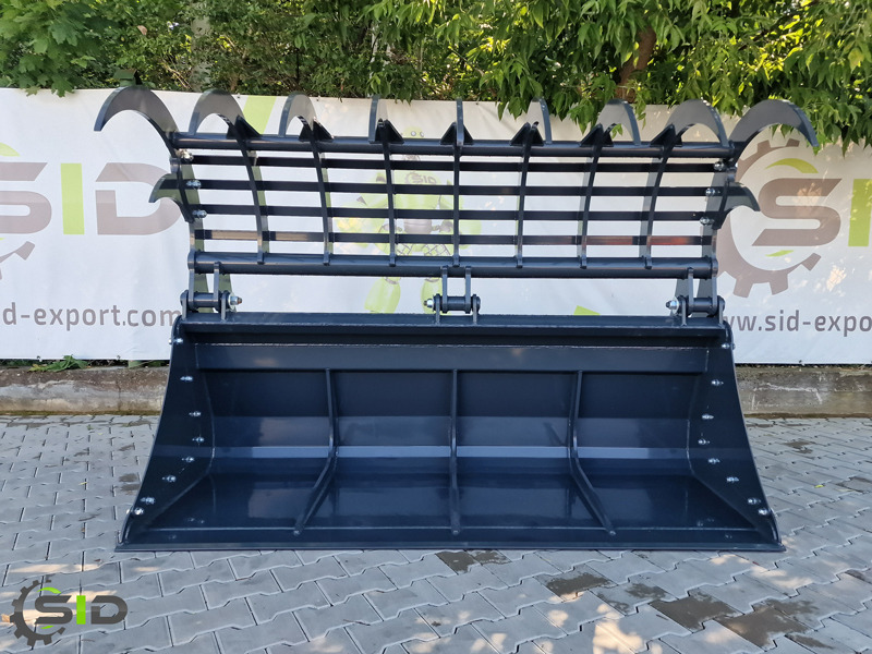 SID GREIFSCHAUFEL GEBRANNTE ZINKEN / Godet Crocodile BMS / Grab bucket burned tines 1,0 m - Dvojčeľusťový drapák pre Traktor: obrázok 4 SID GREIFSCHAUFEL GEBRANNTE ZINKEN / Godet Crocodile BMS / Grab bucket burned tines 1,0 m - Dvojčeľusťový drapák pre Traktor: obrázok 4