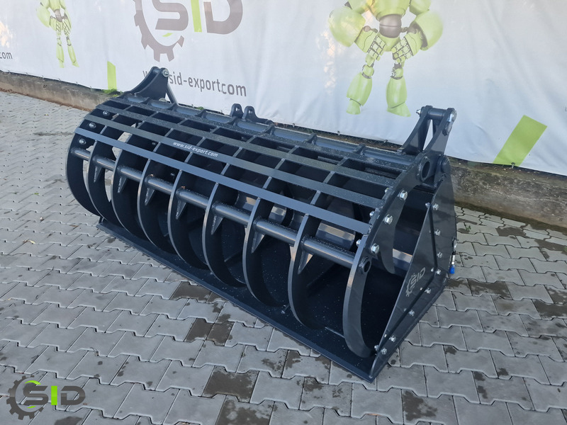 SID GREIFSCHAUFEL GEBRANNTE ZINKEN / Godet Crocodile BMS / Grab bucket burned tines 1,0 m - Dvojčeľusťový drapák pre Traktor: obrázok 5 SID GREIFSCHAUFEL GEBRANNTE ZINKEN / Godet Crocodile BMS / Grab bucket burned tines 1,0 m - Dvojčeľusťový drapák pre Traktor: obrázok 5