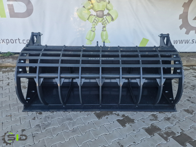 SID GREIFSCHAUFEL GEBRANNTE ZINKEN / Godet Crocodile BMS / Grab bucket burned tines 1,0 m - Dvojčeľusťový drapák pre Traktor: obrázok 3 SID GREIFSCHAUFEL GEBRANNTE ZINKEN / Godet Crocodile BMS / Grab bucket burned tines 1,0 m - Dvojčeľusťový drapák pre Traktor: obrázok 3