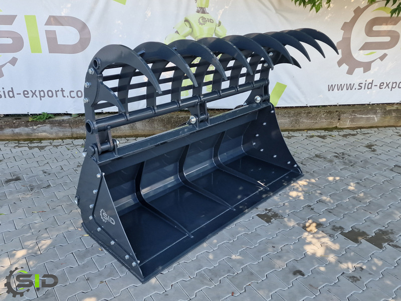 SID GREIFSCHAUFEL GEBRANNTE ZINKEN / Godet Crocodile BMS / Grab bucket burned tines 1,0 m - Dvojčeľusťový drapák pre Traktor: obrázok 2 SID GREIFSCHAUFEL GEBRANNTE ZINKEN / Godet Crocodile BMS / Grab bucket burned tines 1,0 m - Dvojčeľusťový drapák pre Traktor: obrázok 2