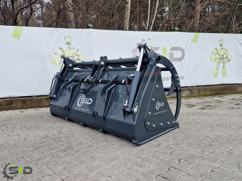 SID GREIFSCHAUFEL XXL GEBRANNTE ZINKEN / BMS Godet Crocodile / Grab bucket crocodile 2,2 - Dvojčeľusťový drapák pre Nakladacia lyžica: obrázok 3 SID GREIFSCHAUFEL XXL GEBRANNTE ZINKEN / BMS Godet Crocodile / Grab bucket crocodile 2,2 - Dvojčeľusťový drapák pre Nakladacia lyžica: obrázok 3