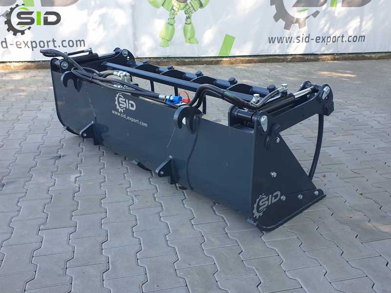 SID Greifschaufel Krokodilschaufel Silagegreifer S / Grab bucket forged tines S 1,2 m - Dvojčeľusťový drapák pre Dvojčeľusťový drapák: obrázok 5 SID Greifschaufel Krokodilschaufel Silagegreifer S / Grab bucket forged tines S 1,2 m - Dvojčeľusťový drapák pre Dvojčeľusťový drapák: obrázok 5