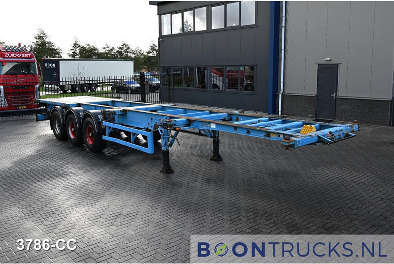 Blumhardt Cont.-Sal 40.24 E FIXED CHASSIS | 2x20-30-40ft * STEEL SUSPENSION * 5450 KG * BPW - Náves preprava kontajnerov/ Výmenná nadstavba: obrázok 3 Blumhardt Cont.-Sal 40.24 E FIXED CHASSIS | 2x20-30-40ft * STEEL SUSPENSION * 5450 KG * BPW - Náves preprava kontajnerov/ Výmenná nadstavba: obrázok 3