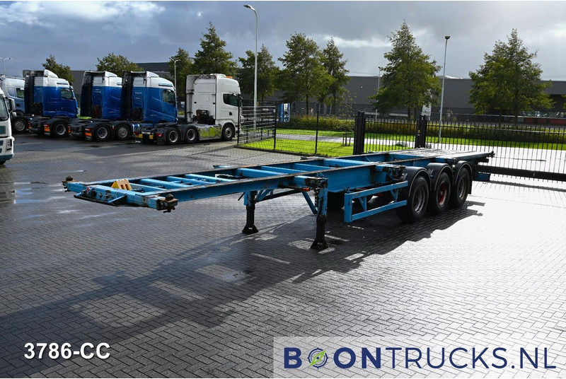 Blumhardt Cont.-Sal 40.24 E FIXED CHASSIS | 2x20-30-40ft * STEEL SUSPENSION * 5450 KG * BPW - Náves preprava kontajnerov/ Výmenná nadstavba: obrázok 4 Blumhardt Cont.-Sal 40.24 E FIXED CHASSIS | 2x20-30-40ft * STEEL SUSPENSION * 5450 KG * BPW - Náves preprava kontajnerov/ Výmenná nadstavba: obrázok 4