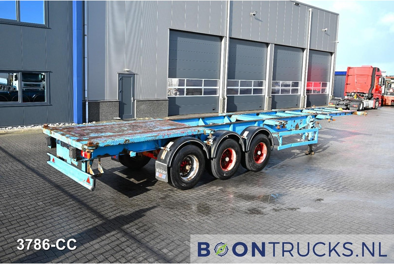 Blumhardt Cont.-Sal 40.24 E FIXED CHASSIS | 2x20-30-40ft * STEEL SUSPENSION * 5450 KG * BPW - Náves preprava kontajnerov/ Výmenná nadstavba: obrázok 1 Blumhardt Cont.-Sal 40.24 E FIXED CHASSIS | 2x20-30-40ft * STEEL SUSPENSION * 5450 KG * BPW - Náves preprava kontajnerov/ Výmenná nadstavba: obrázok 1