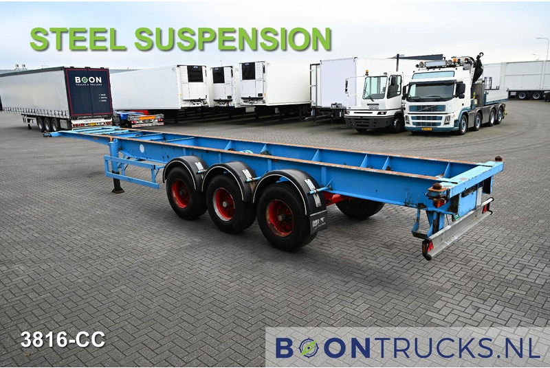 Blumhardt Cont.-Sal 40.24 E FIXED CHASSIS | 40ft * STEEL SUSPENSION * BPW / DRUM - Náves preprava kontajnerov/ Výmenná nadstavba: obrázok 2 Blumhardt Cont.-Sal 40.24 E FIXED CHASSIS | 40ft * STEEL SUSPENSION * BPW / DRUM - Náves preprava kontajnerov/ Výmenná nadstavba: obrázok 2