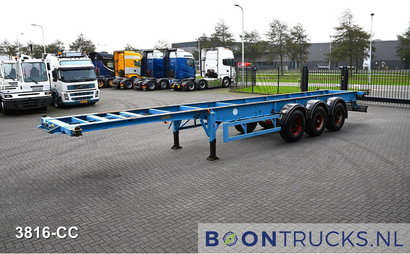 Blumhardt Cont.-Sal 40.24 E FIXED CHASSIS | 40ft * STEEL SUSPENSION * BPW / DRUM - Náves preprava kontajnerov/ Výmenná nadstavba: obrázok 4 Blumhardt Cont.-Sal 40.24 E FIXED CHASSIS | 40ft * STEEL SUSPENSION * BPW / DRUM - Náves preprava kontajnerov/ Výmenná nadstavba: obrázok 4