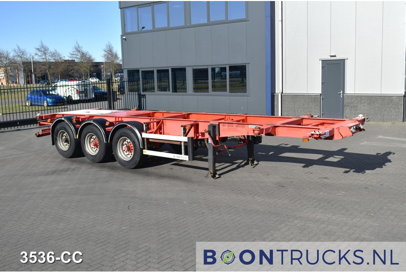 Burg BPO 12 27CDM12 TANK CHASSIS | 20-30ft * 3800 Kg * NL TRAILER - Náves preprava kontajnerov/ Výmenná nadstavba: obrázok 4 Burg BPO 12 27CDM12 TANK CHASSIS | 20-30ft * 3800 Kg * NL TRAILER - Náves preprava kontajnerov/ Výmenná nadstavba: obrázok 4