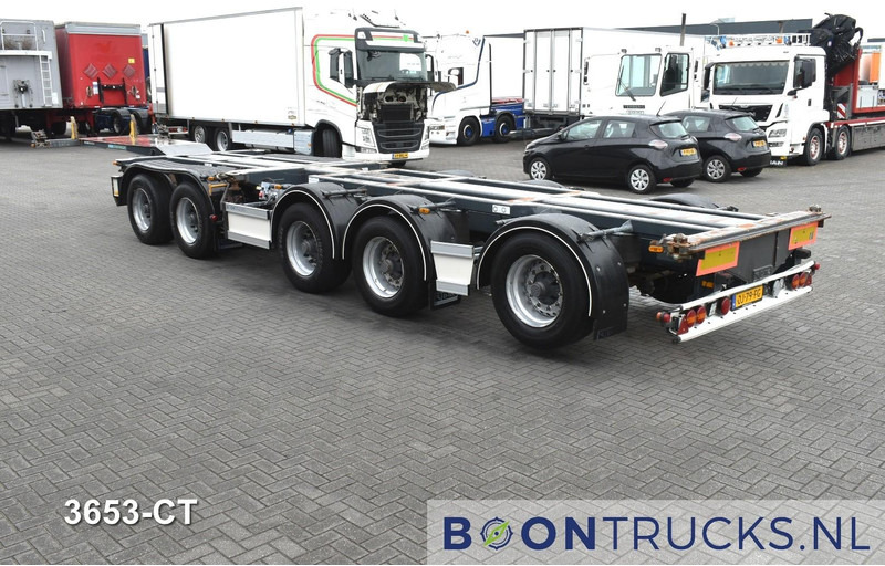 D-Tec CT-60-05D COMBITRAILER | 2x20-30-40-45ft HC * 3x STEERING * 3x LIFT AXLE * NL TRAILER - Náves preprava kontajnerov/ Výmenná nadstavba: obrázok 3 D-Tec CT-60-05D COMBITRAILER | 2x20-30-40-45ft HC * 3x STEERING * 3x LIFT AXLE * NL TRAILER - Náves preprava kontajnerov/ Výmenná nadstavba: obrázok 3